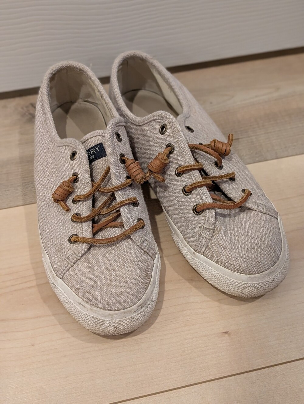 Sperry Slip On Canvas Shoes
